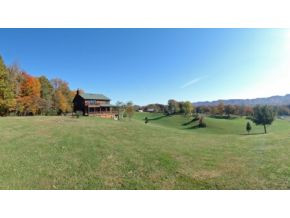 View back to house