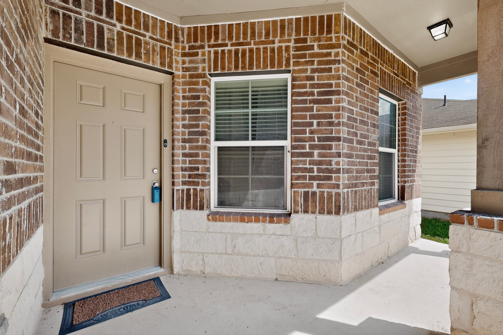 14513 Esker Road Manor, TX 78653 - Photo 6 of 38 A welcoming brick/stone exterior entrance.