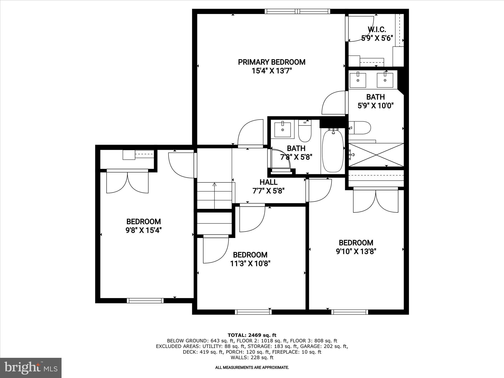 6611 Eider Court Frederick, MD 21703 - Photo 53 of 55 Upper Level Floor Plan