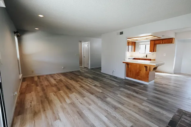 a view of kitchen and utility room