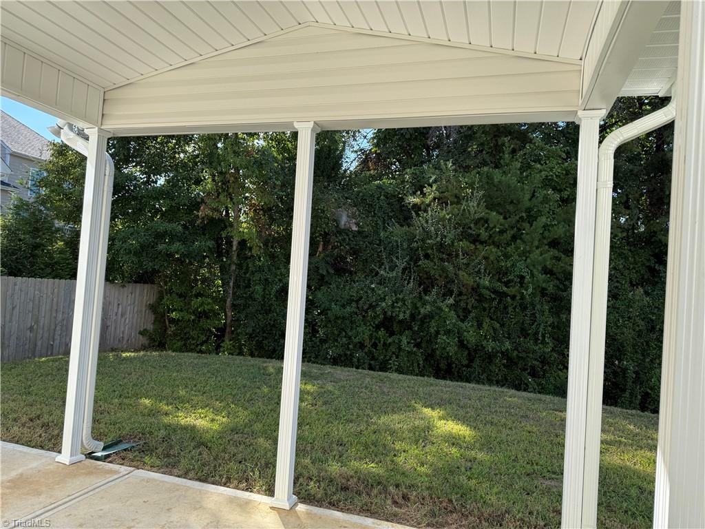 3171 Riley Ford Trail High Point, NC 27265 - Photo 18 of 40 private backyard with covered porch & patio