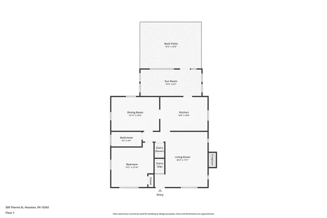 $274,000 | 309 Thorne Street, Houston, PA 15342