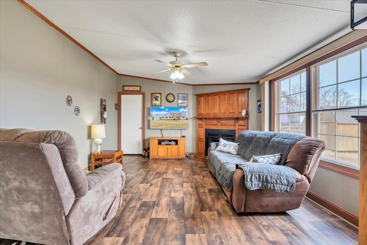 627-641 Novelty Road Penhook, VA 24137 - Photo 39 of 69 a living room with furniture and a fireplace