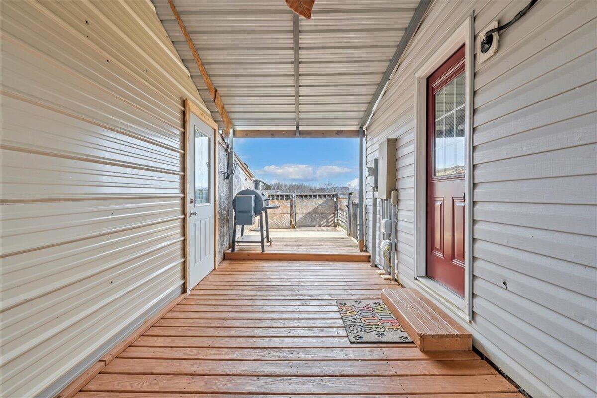 627-641 Novelty Road Penhook, VA 24137 - Photo 48 of 69 a view of a patio with wooden floor