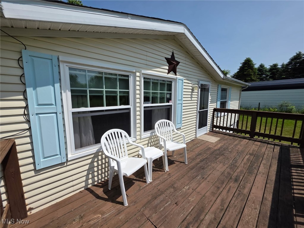 8448 Slagle Road Windham, OH 44288 - Photo 32 of 48 Front deck