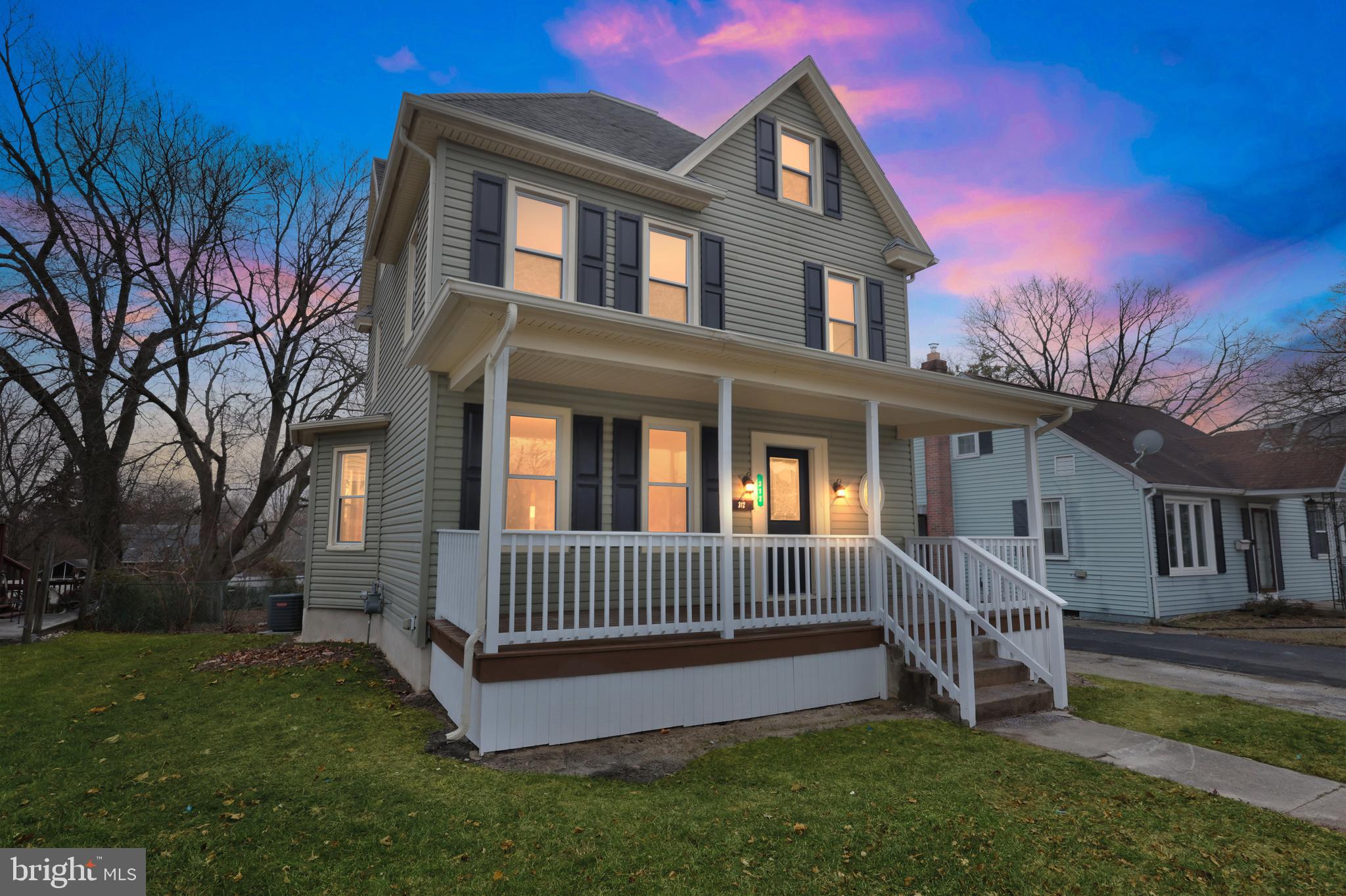 312 West Monroe Avenue Magnolia, NJ 08049 - Photo 43 of 43 a front view of a house with a yard