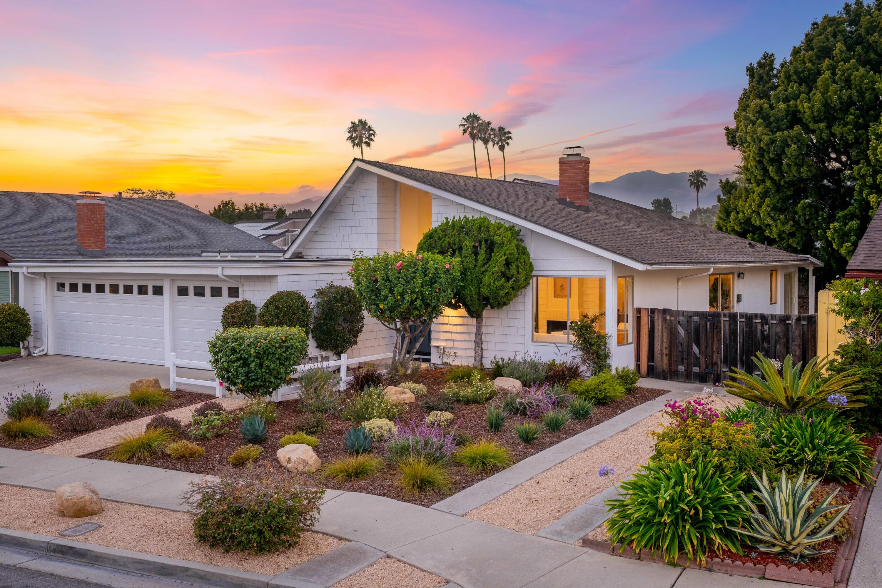 7286 Georgetown Road Goleta, CA 93117 - Photo 1 of 50 Twilight front - 7286 Georgetown Rd