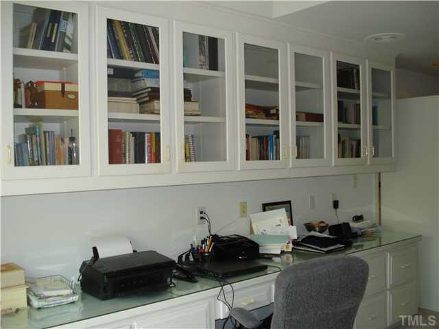 3601 Canter Lane Raleigh, NC 27604 - Photo 13 of 25 Study with Built-In Bookcases and Desk Area!