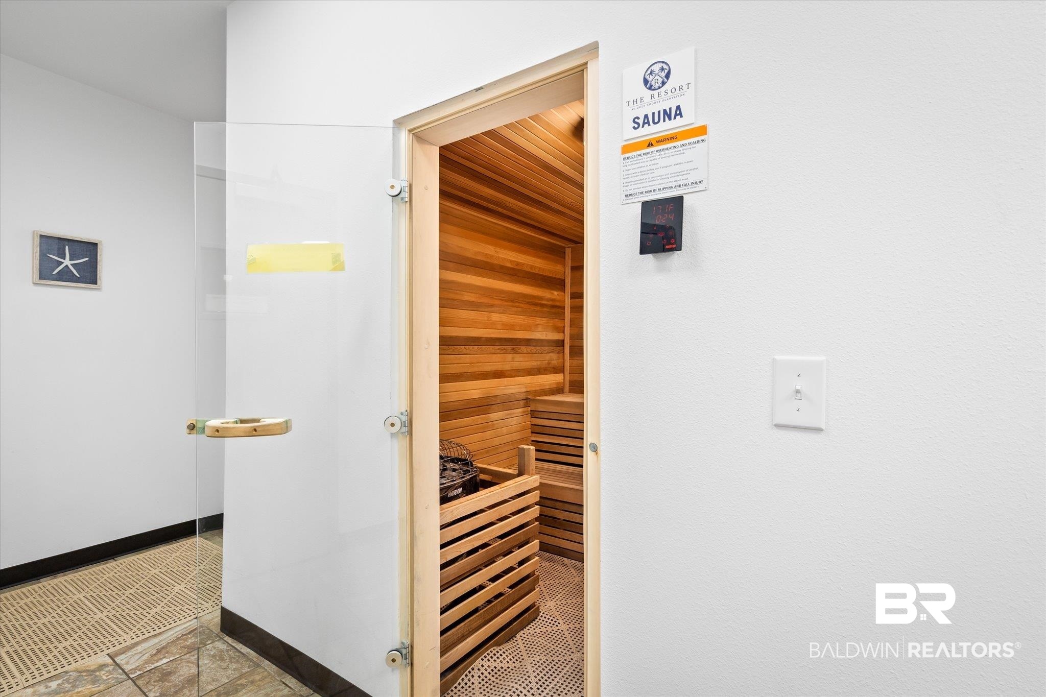 400 Plantation Road, Unit 3222 Gulf Shores, AL 36542 - Photo 21 of 31 View of sauna with wood walls