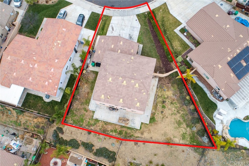 23571 Fallen Boulder Road Menifee, CA 92587 - Photo 5 of 33 an aerial view of a house