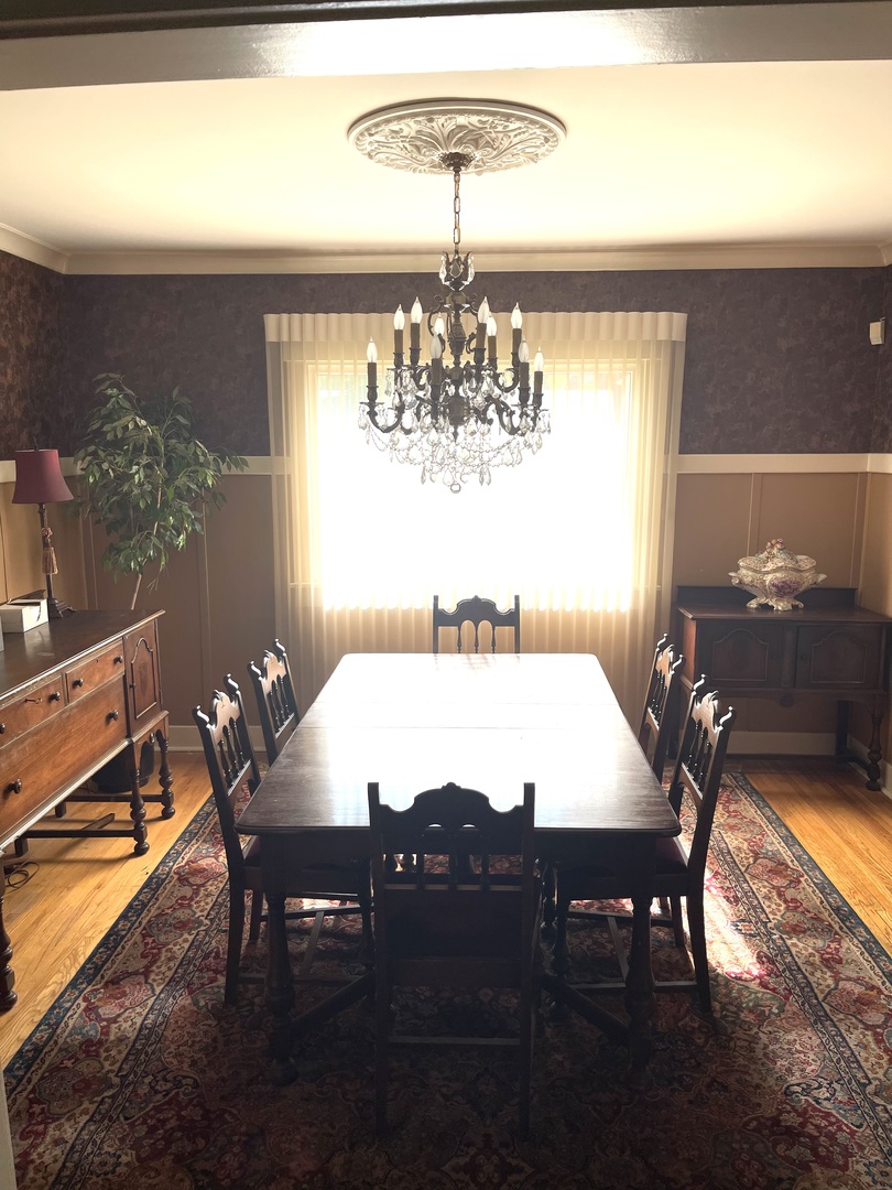 Undisclosed Address Chicago, IL 60643 - Photo 12 of 19 a view of a dining room with furniture window and outside view