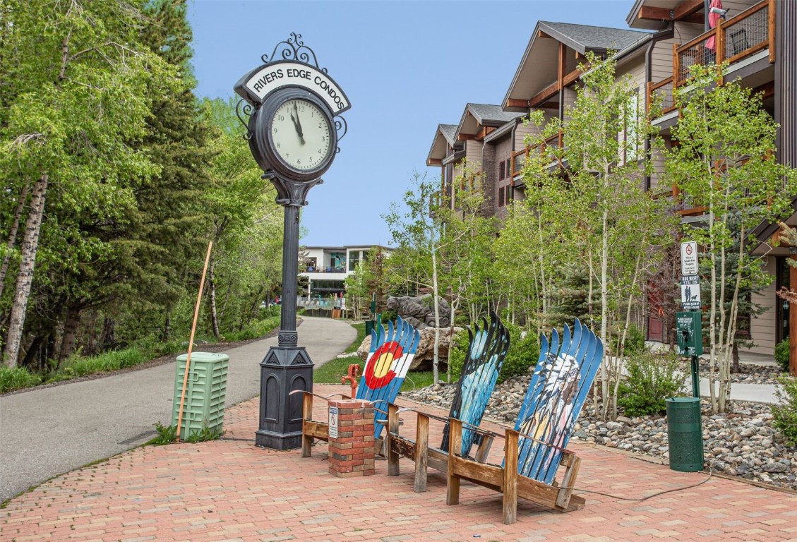 421 Rainbow Drive, Unit 5 Silverthorne, CO 80498 - Photo 36 of 36 a view of outdoor seating space