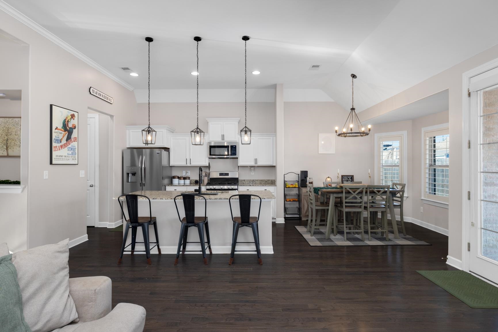 235 Misty Fields Road Oakland, TN 38060 - Photo 14 of 40 a large kitchen with a table and chairs