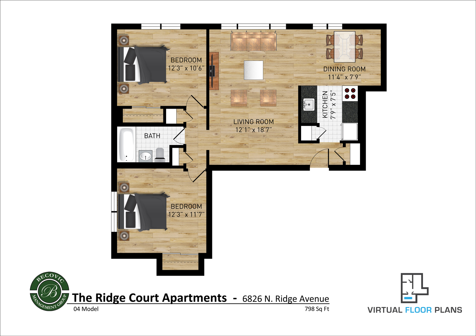 6826 North Ridge Boulevard, Unit 204 Chicago, IL 60645 - Photo 14 of 17 Gallery Image 14