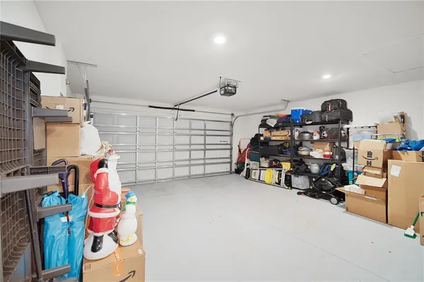 a view of storage and utility room