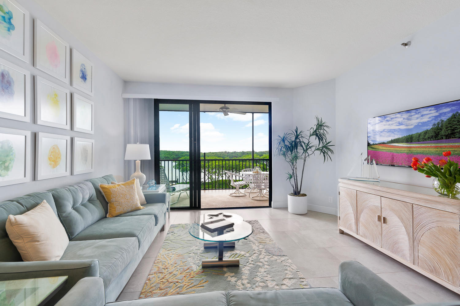 200 Waterway Road, Unit 207 Jupiter, FL 33469 - Photo 14 of 48 200 Waterway Rd-large-006-006-Living Roo