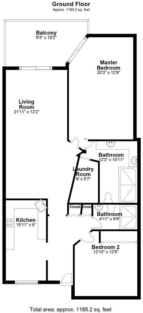 200 Waterway Road, Unit 207 Jupiter, FL 33469 - Photo 48 of 48 Floor Plan