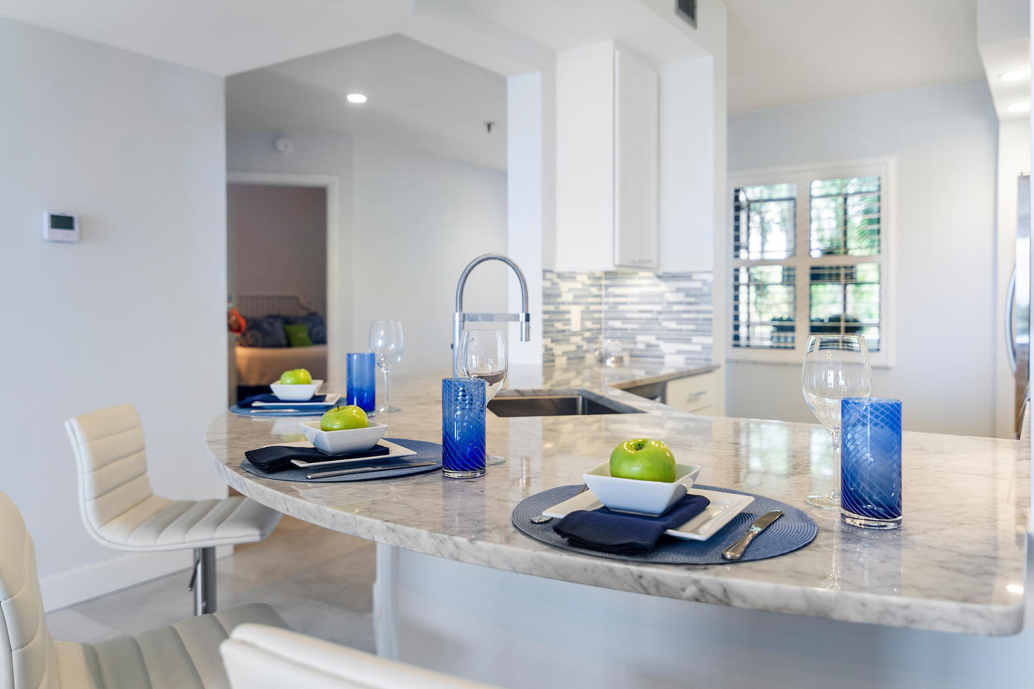 200 Waterway Road, Unit 207 Jupiter, FL 33469 - Photo 16 of 48 Carerra Marble Counter