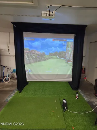 a view of swimming pool from a balcony