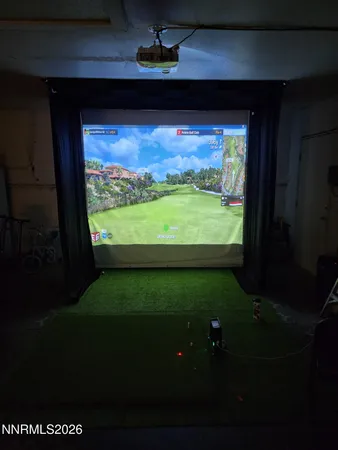 a view of lake from a balcony