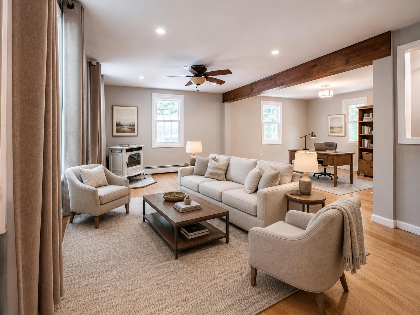 262 Holmes Road Scarborough, ME 04074 - Photo 18 of 61 262 Holmes Rd - Virtually staged living_