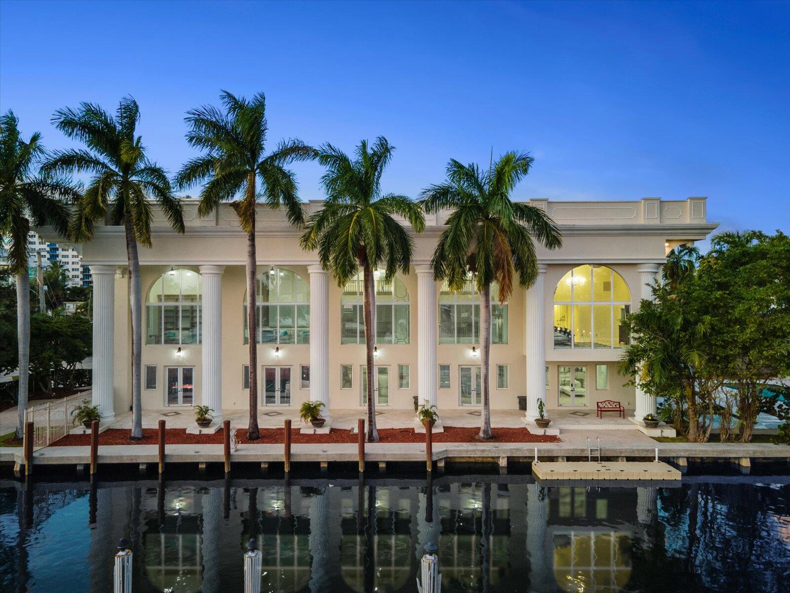 414 Riviera Isle Drive Fort Lauderdale, FL 33301 - Photo 54 of 70 54-4141 Riviera Isle Dr twilight_12_1