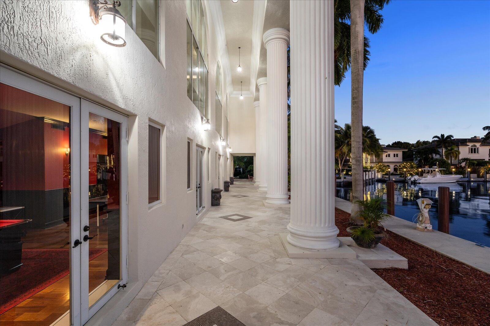 414 Riviera Isle Drive Fort Lauderdale, FL 33301 - Photo 58 of 70 58-4141 Riviera Isle Dr twilight_06