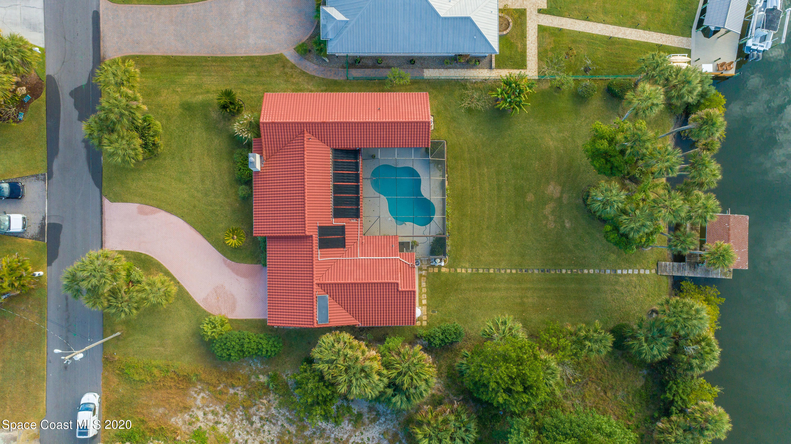 365 Riggs Avenue Melbourne Beach, FL 32951 - Photo 8 of 12 365 Aerial