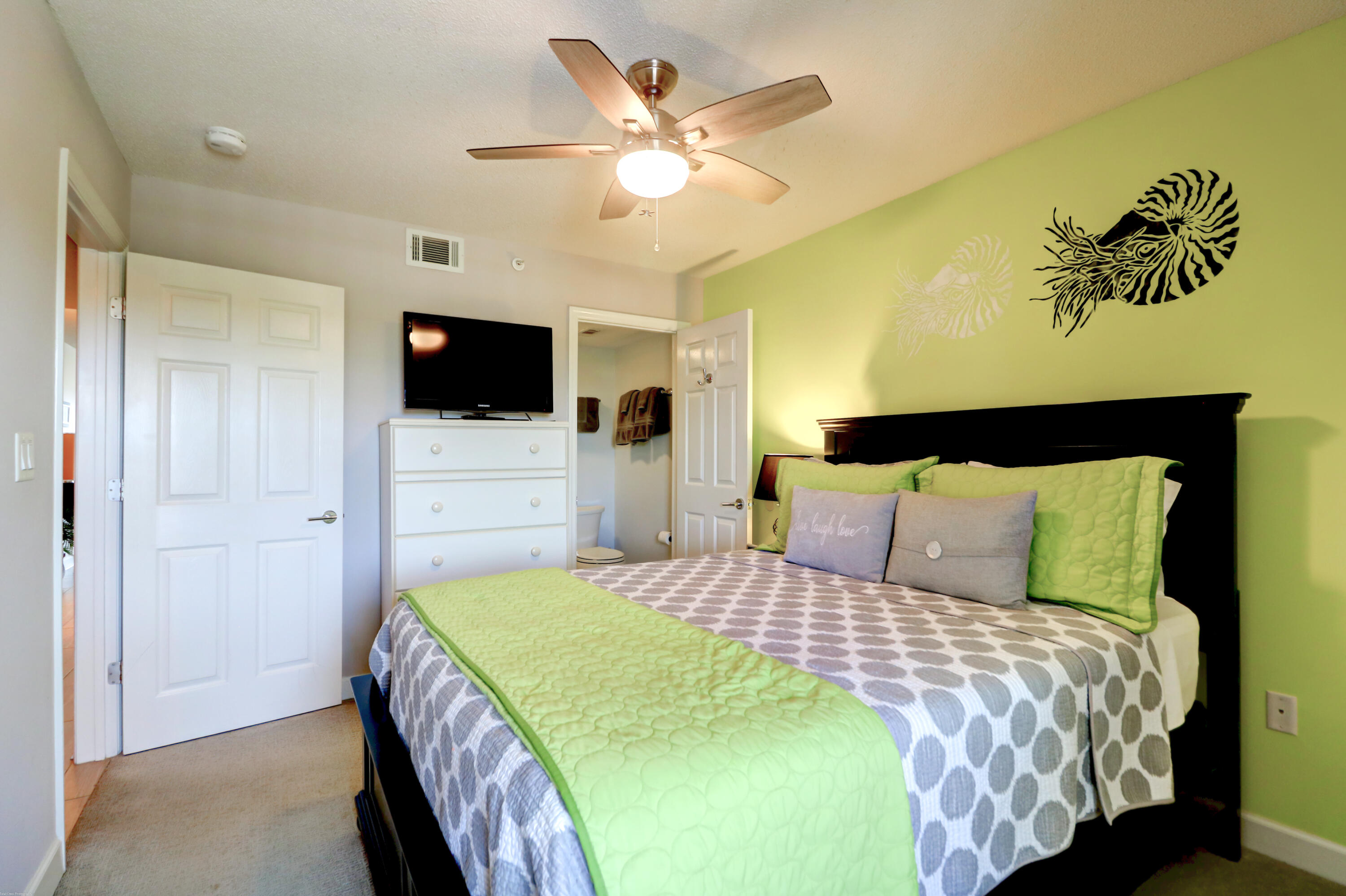 2395 Folly Road, Unit 2C Folly Beach, SC 29439 - Photo 17 of 64 Front Right Bedroom