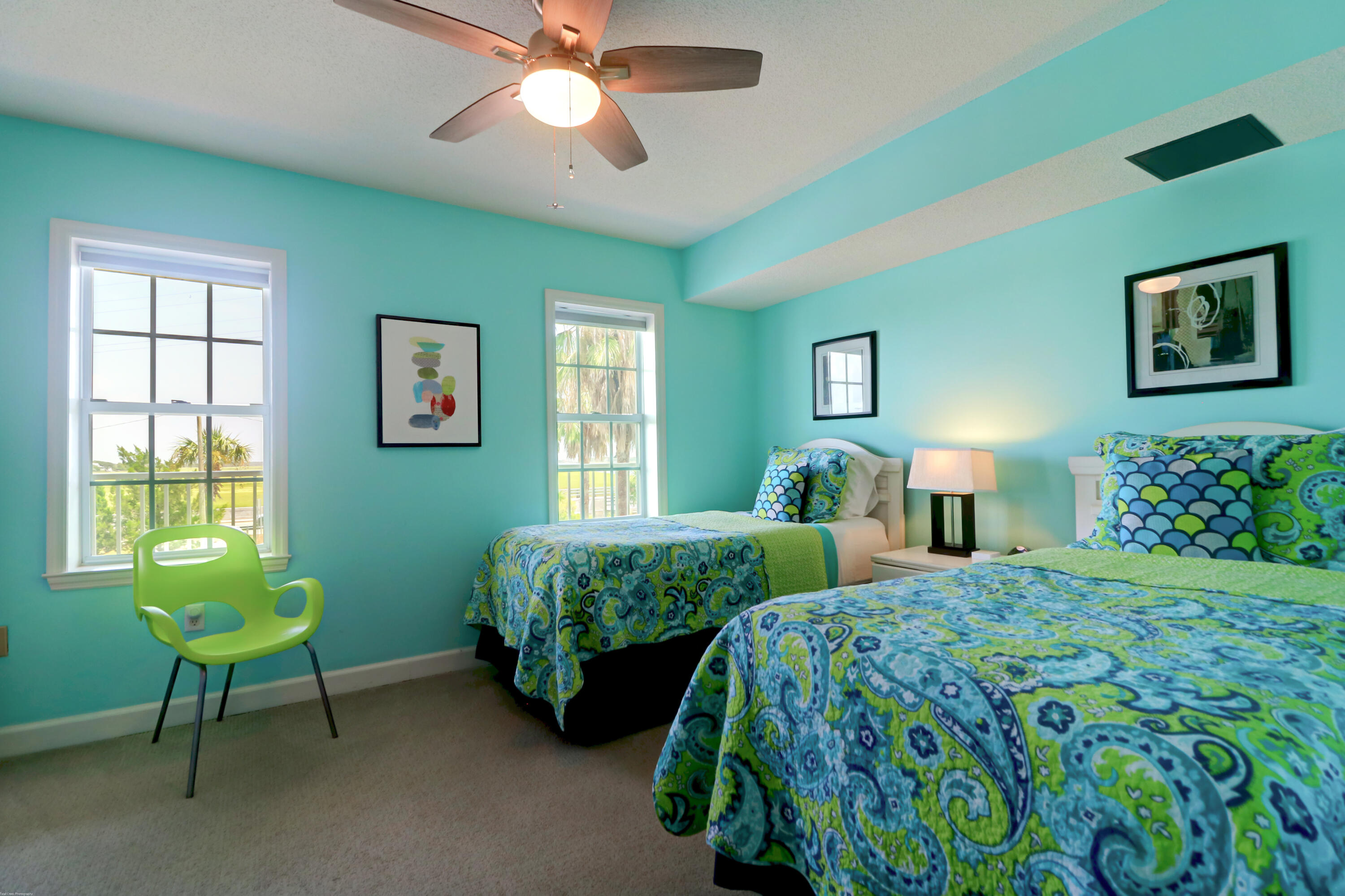 2395 Folly Road, Unit 2C Folly Beach, SC 29439 - Photo 19 of 64 Front Left Bedroom