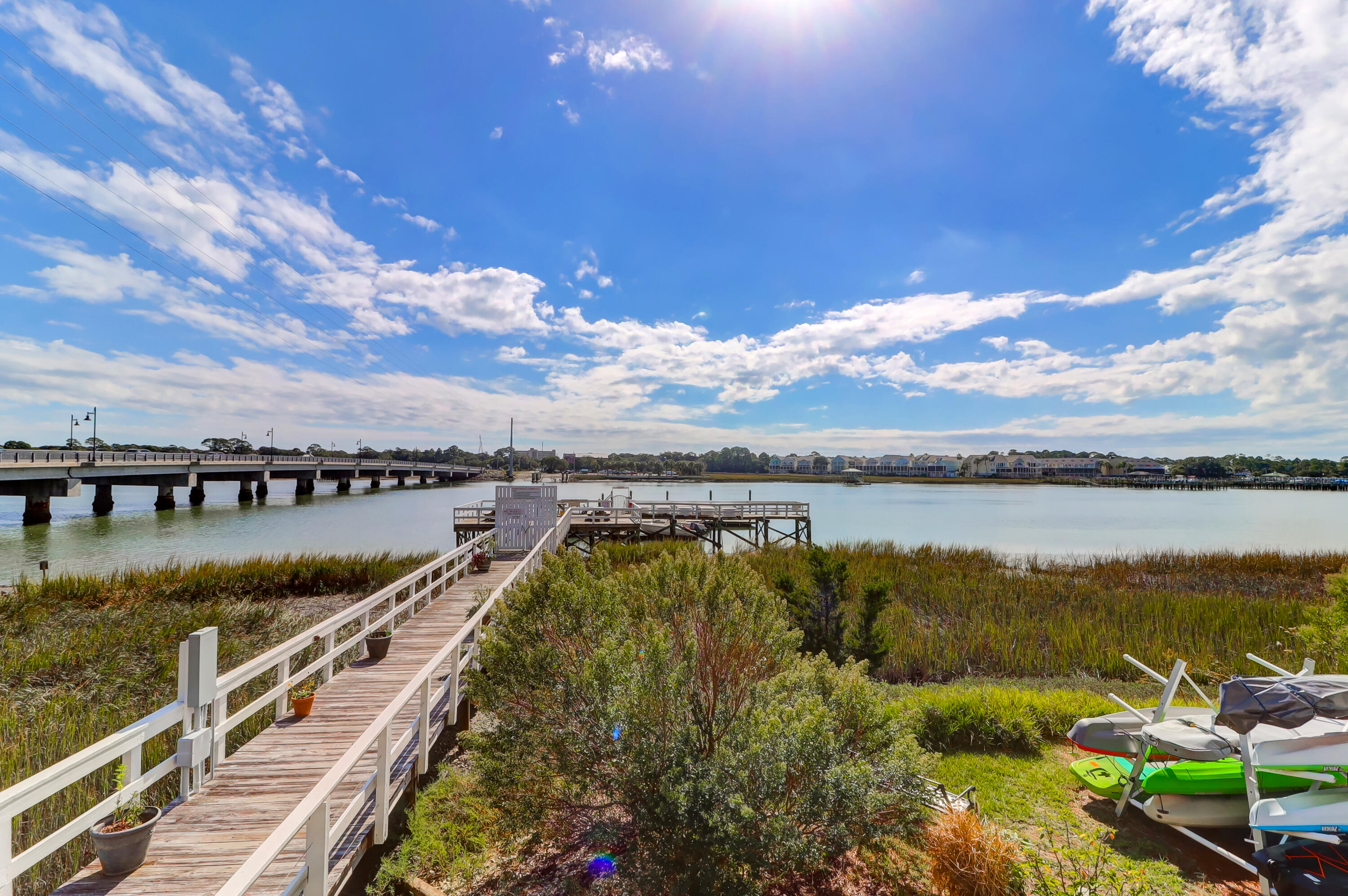 2395 Folly Road, Unit 2C Folly Beach, SC 29439 - Photo 33 of 64 Turn of River Dock