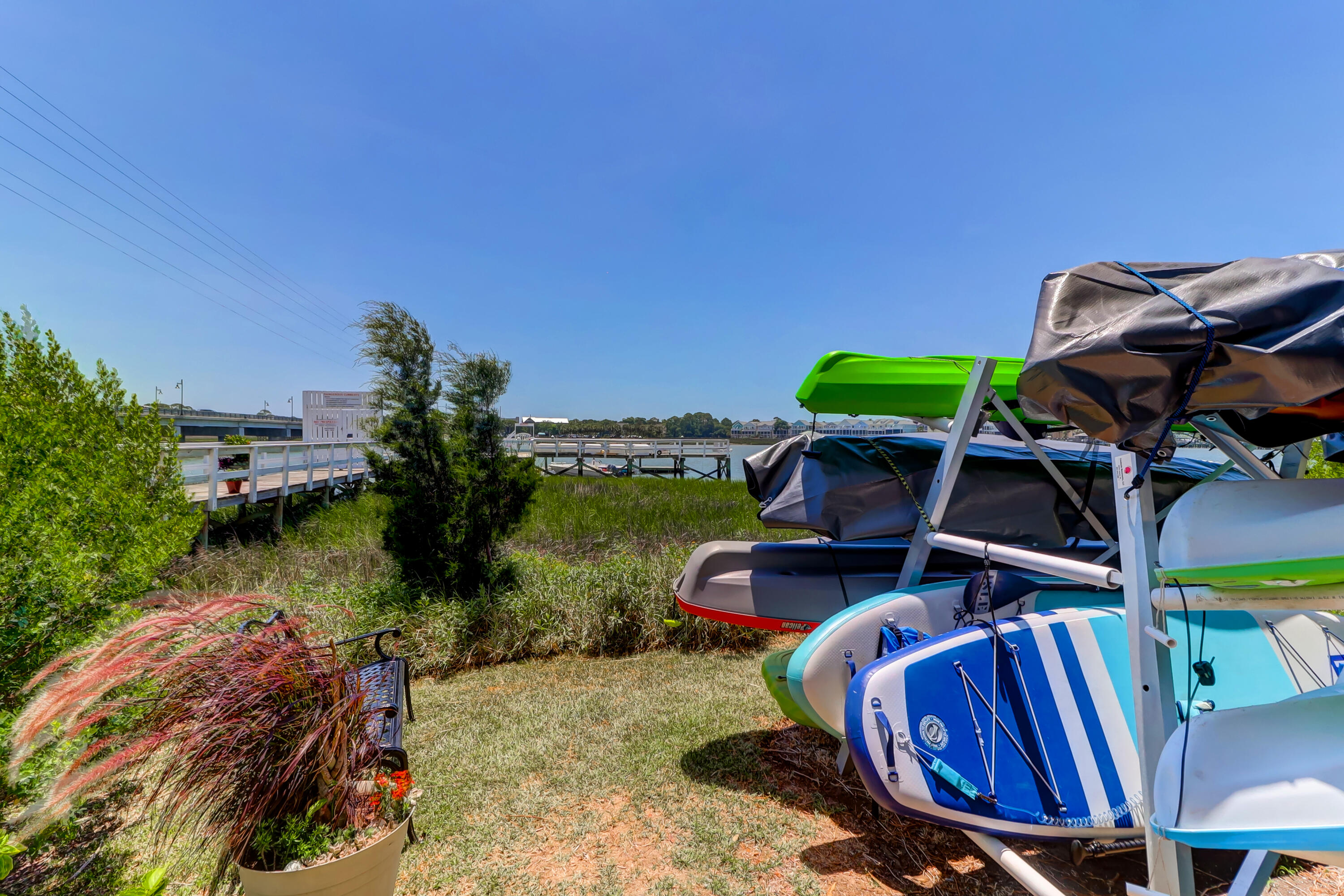 2395 Folly Road, Unit 2C Folly Beach, SC 29439 - Photo 36 of 64 Kayak Storage