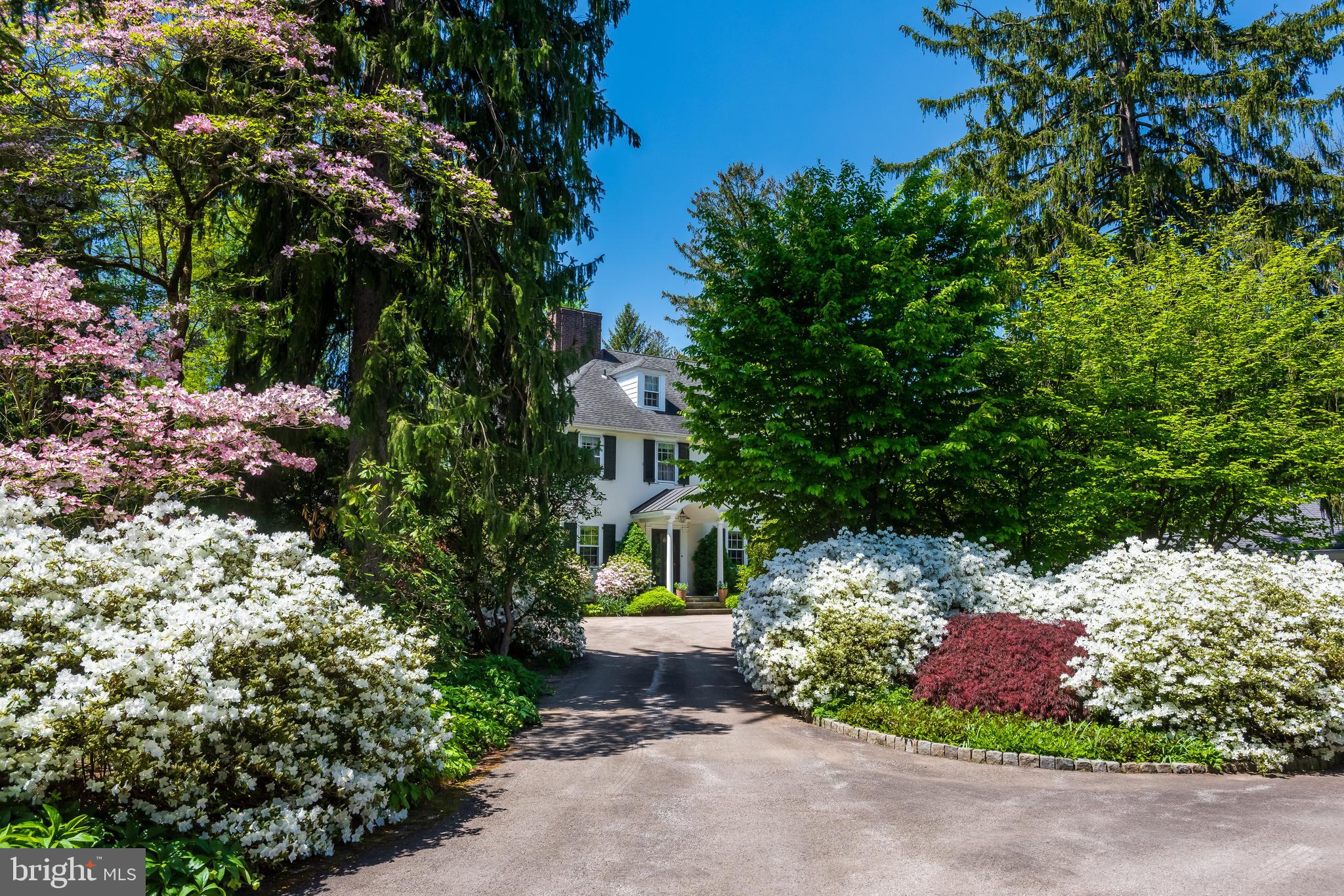 750 Harrison Road Villanova, PA 19085 - Photo 2 of 43 a front view of a house with a yard