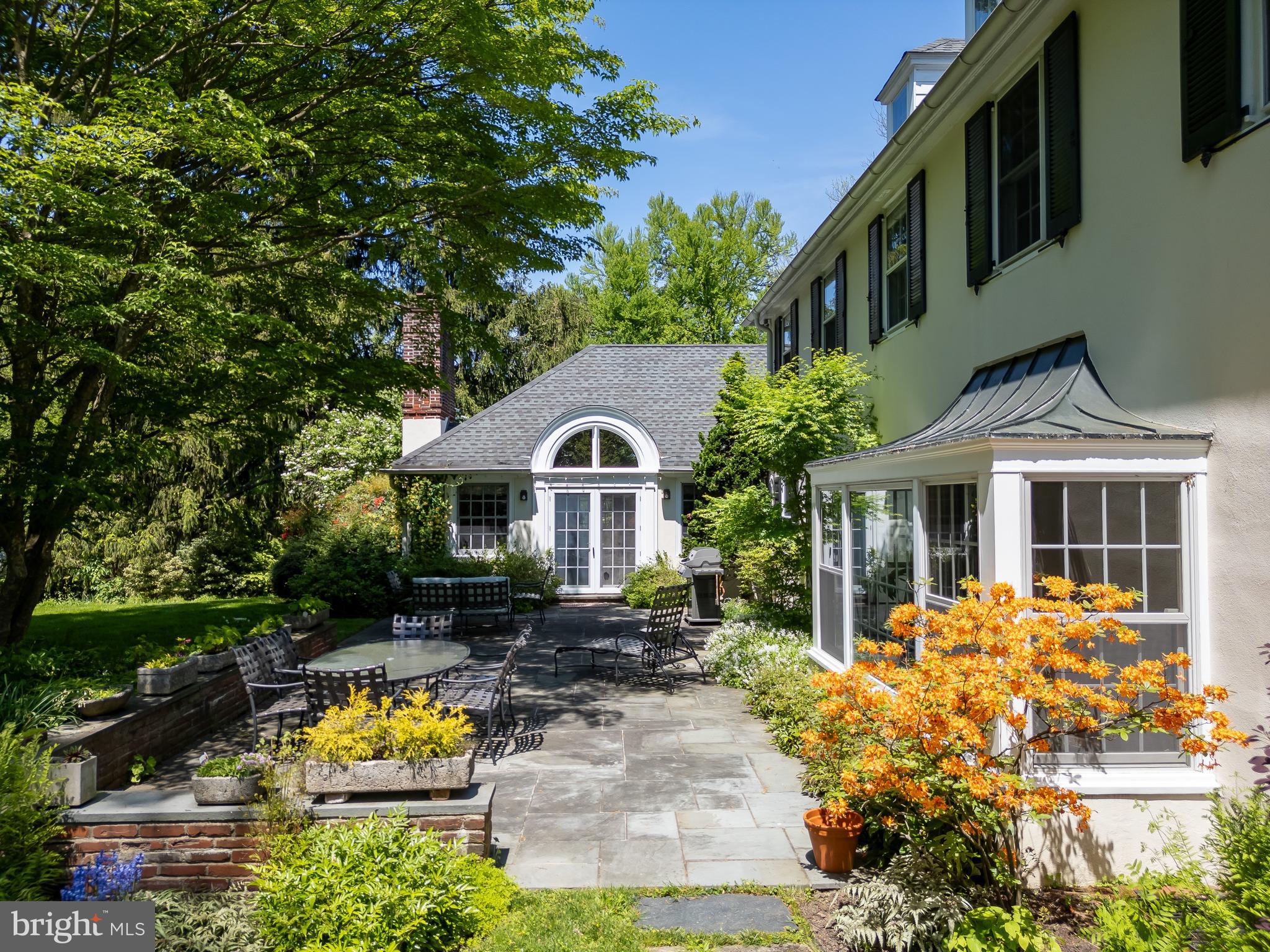 750 Harrison Road Villanova, PA 19085 - Photo 36 of 43 a front view of a house with a yard