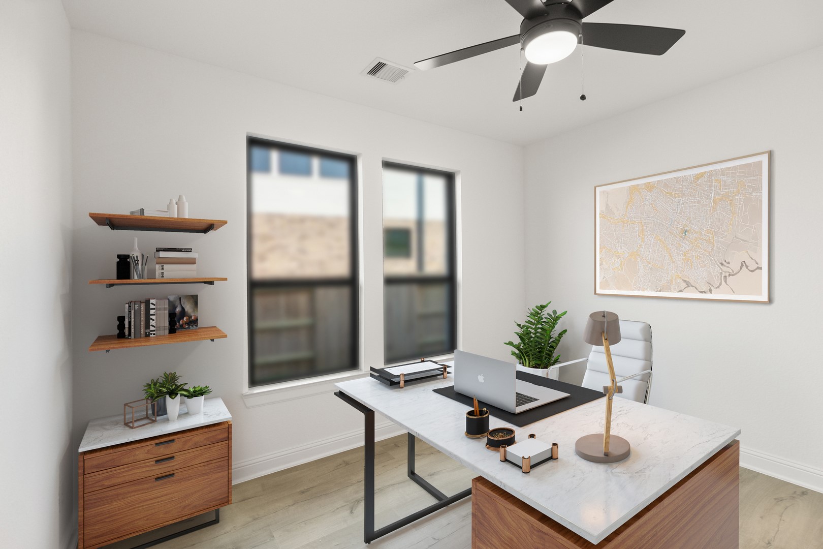 18815 Wild Raspberry Drive Hockley, TX 77447 - Photo 7 of 29 Virtually Staged Home Office