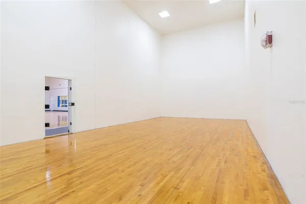 a view of empty room