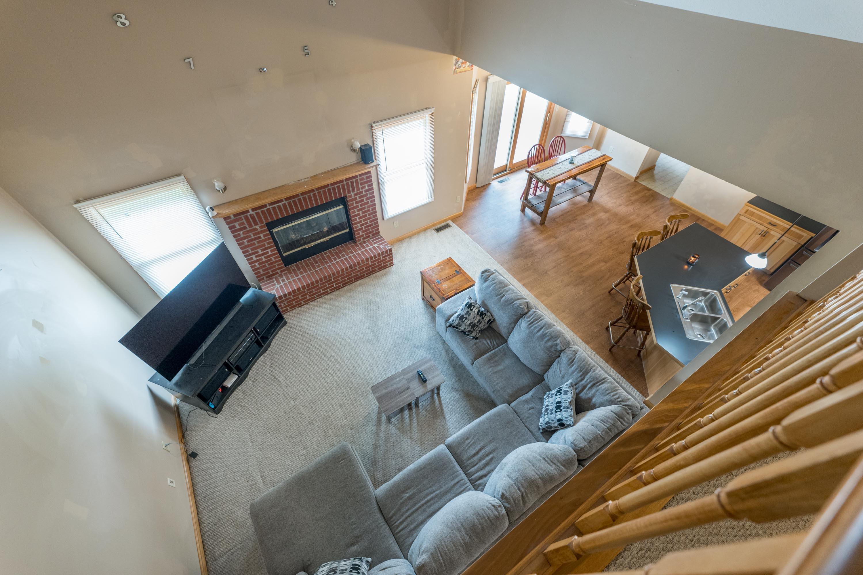 4640 Winchester Southern Road Circleville, OH 43113 - Photo 43 of 69 Great Room View from Upper Level