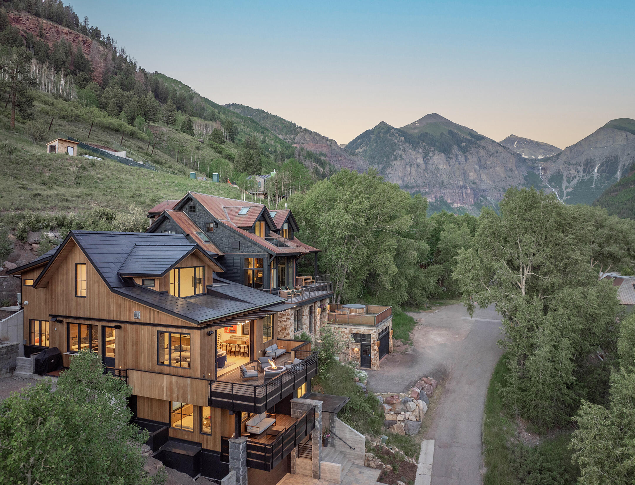653 East Pandora Avenue Telluride, CO 81435 - Photo 4 of 35 an aerial view of a house