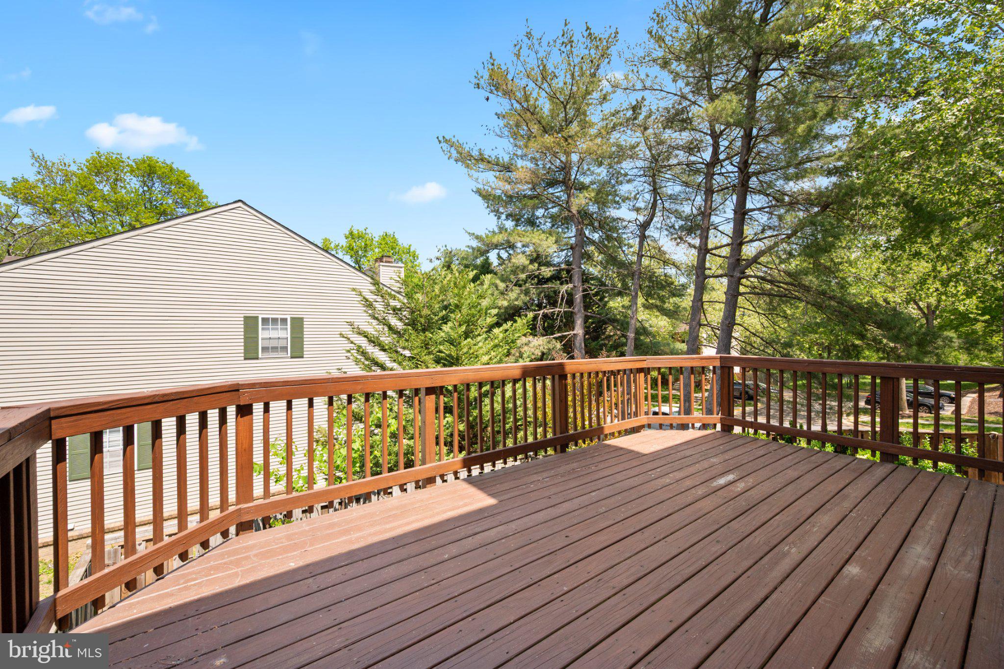10364 Castlehedge Terrace Silver Spring, MD 20902 - Photo 14 of 31 Spacious deck with serene views.