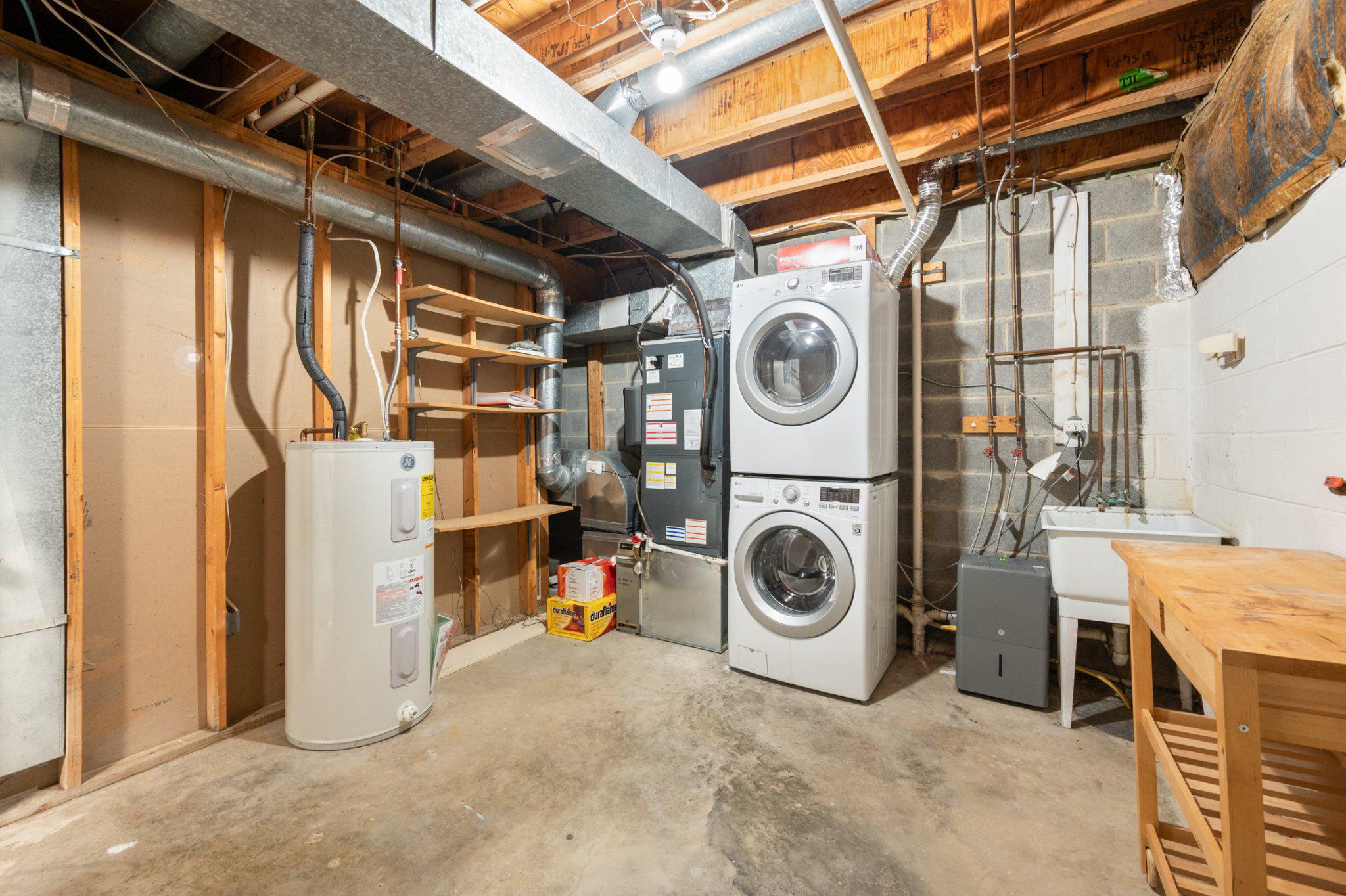 10364 Castlehedge Terrace Silver Spring, MD 20902 - Photo 26 of 31 Laundry and utility room in basement