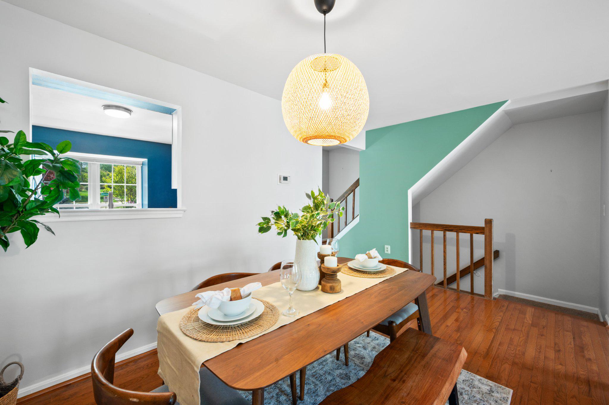 10364 Castlehedge Terrace Silver Spring, MD 20902 - Photo 7 of 31 Dining area with a window to the kitchen