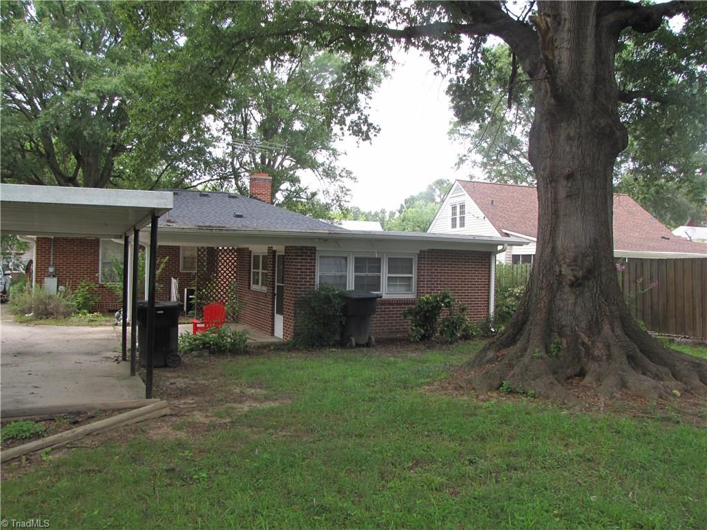 209 Rolling Road Burlington, NC 27217 - Photo 20 of 22 View of back of house and Carport
