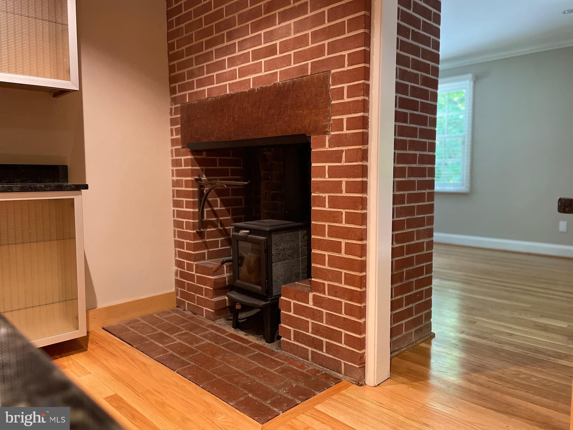 1100 Notley Road Silver Spring, MD 20904 - Photo 13 of 54 Two-Sided Fireplace