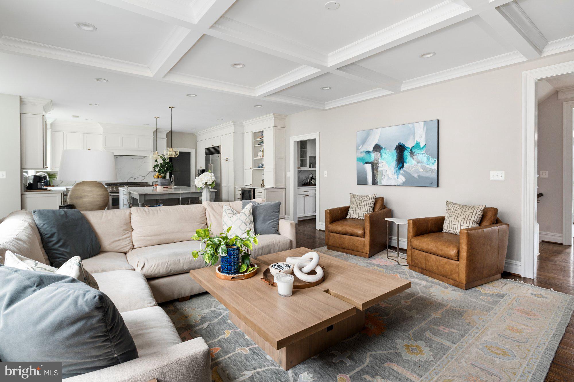 1610 Brookside Road McLean, VA 22101 - Photo 11 of 51 a living room with furniture kitchen and a table