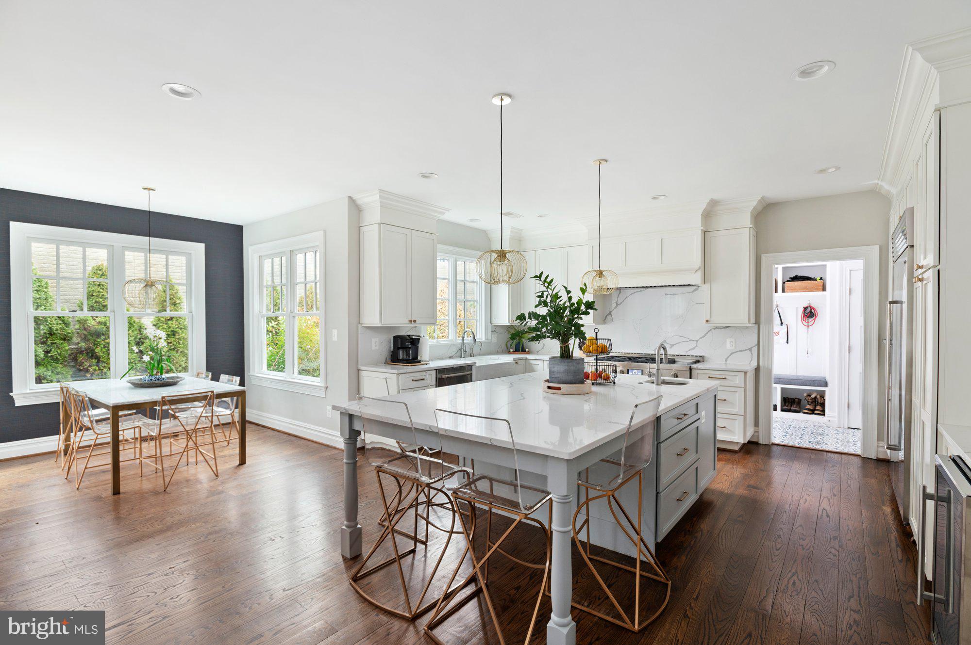 1610 Brookside Road McLean, VA 22101 - Photo 12 of 51 a view of a dining room with furniture window and wooden floor