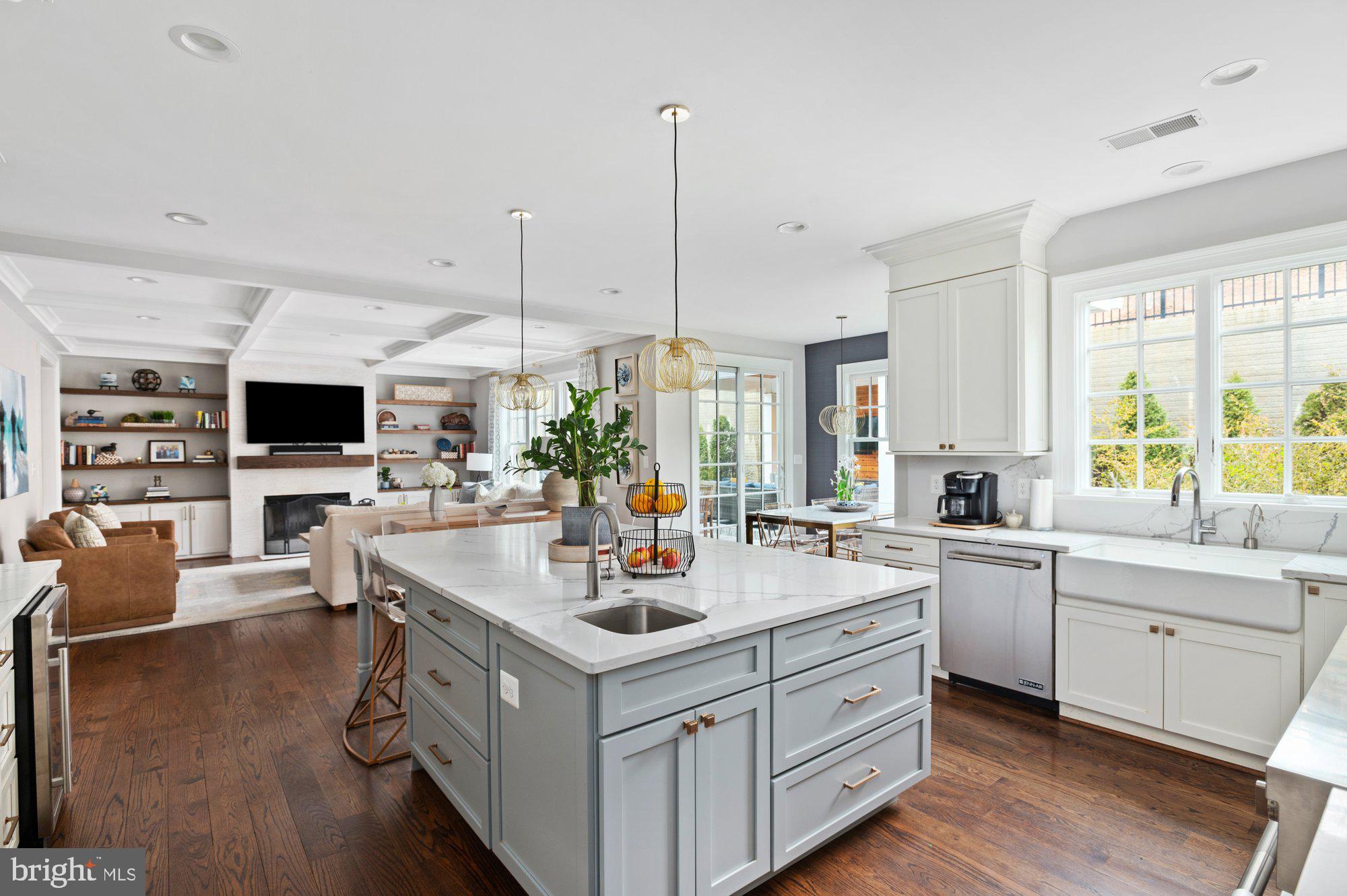 1610 Brookside Road McLean, VA 22101 - Photo 17 of 51 a kitchen with a sink stove and cabinets