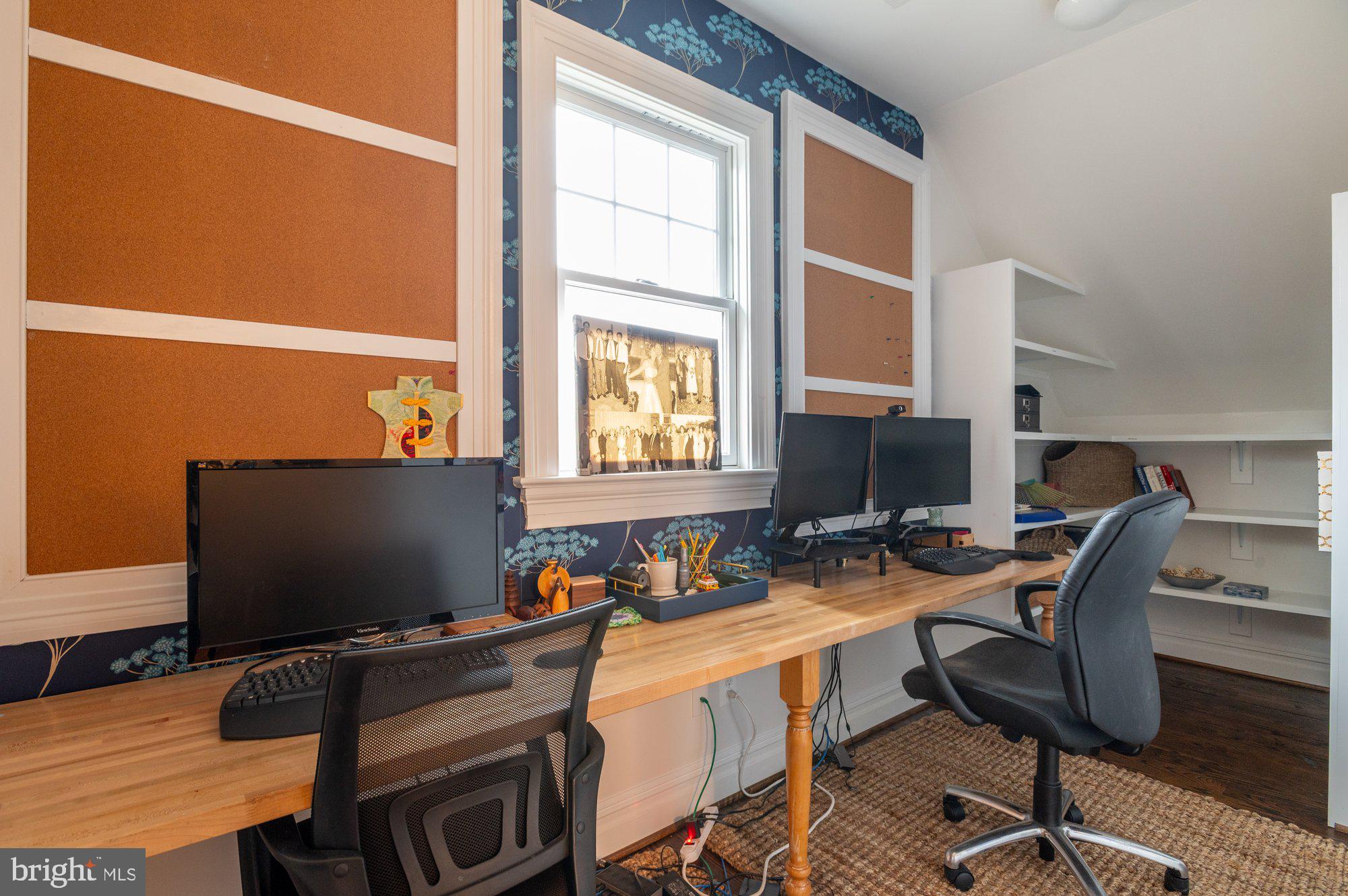 1610 Brookside Road McLean, VA 22101 - Photo 27 of 51 a view of a workspace with furniture and a window