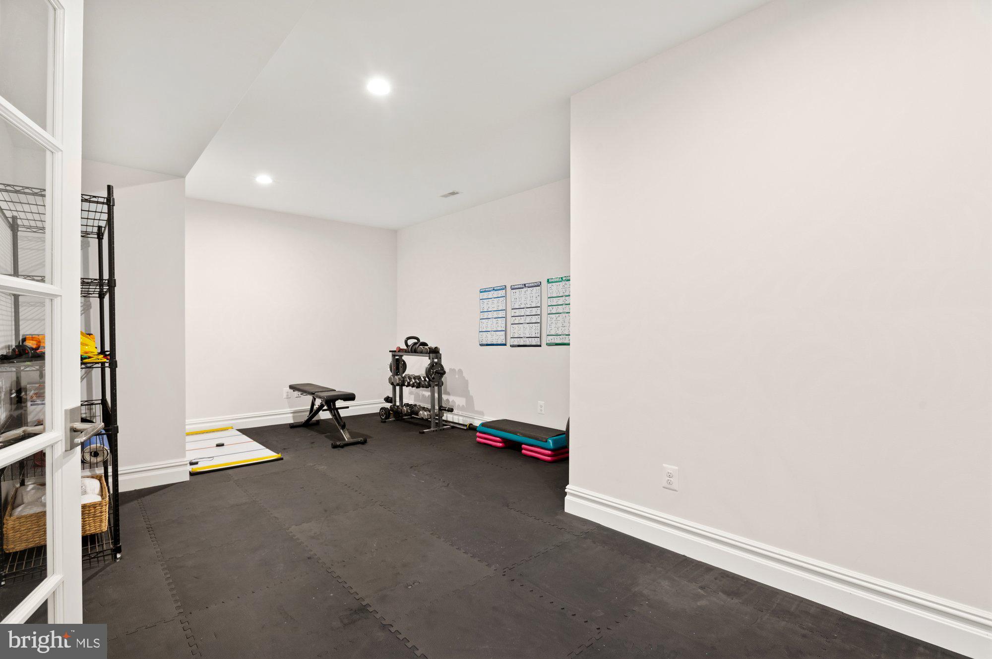 1610 Brookside Road McLean, VA 22101 - Photo 38 of 51 a view of a room with gym equipment