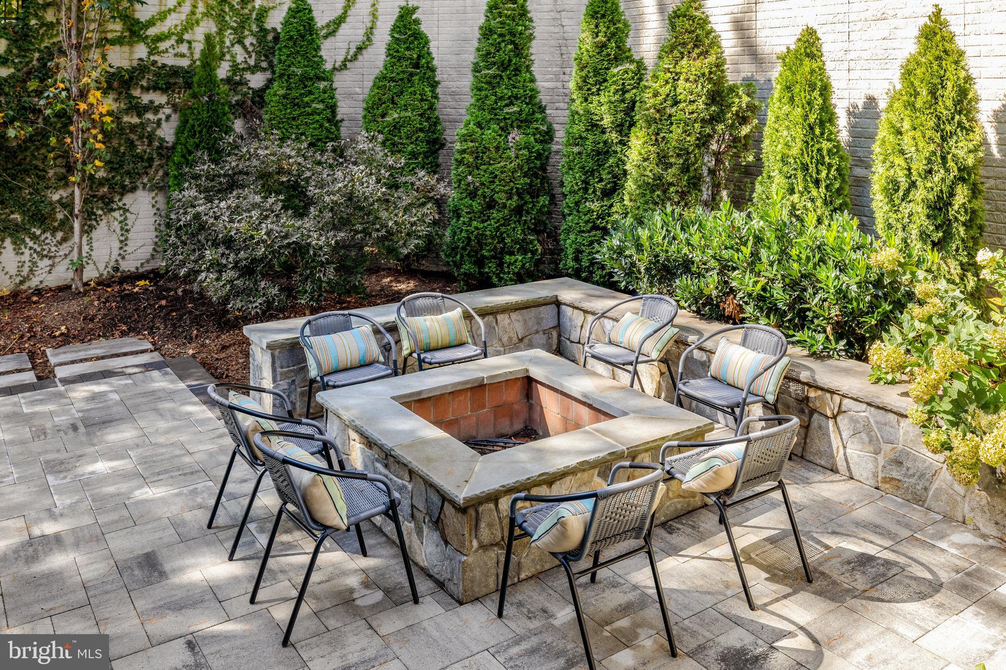 1610 Brookside Road McLean, VA 22101 - Photo 43 of 51 a terrace with outdoor seating and trees