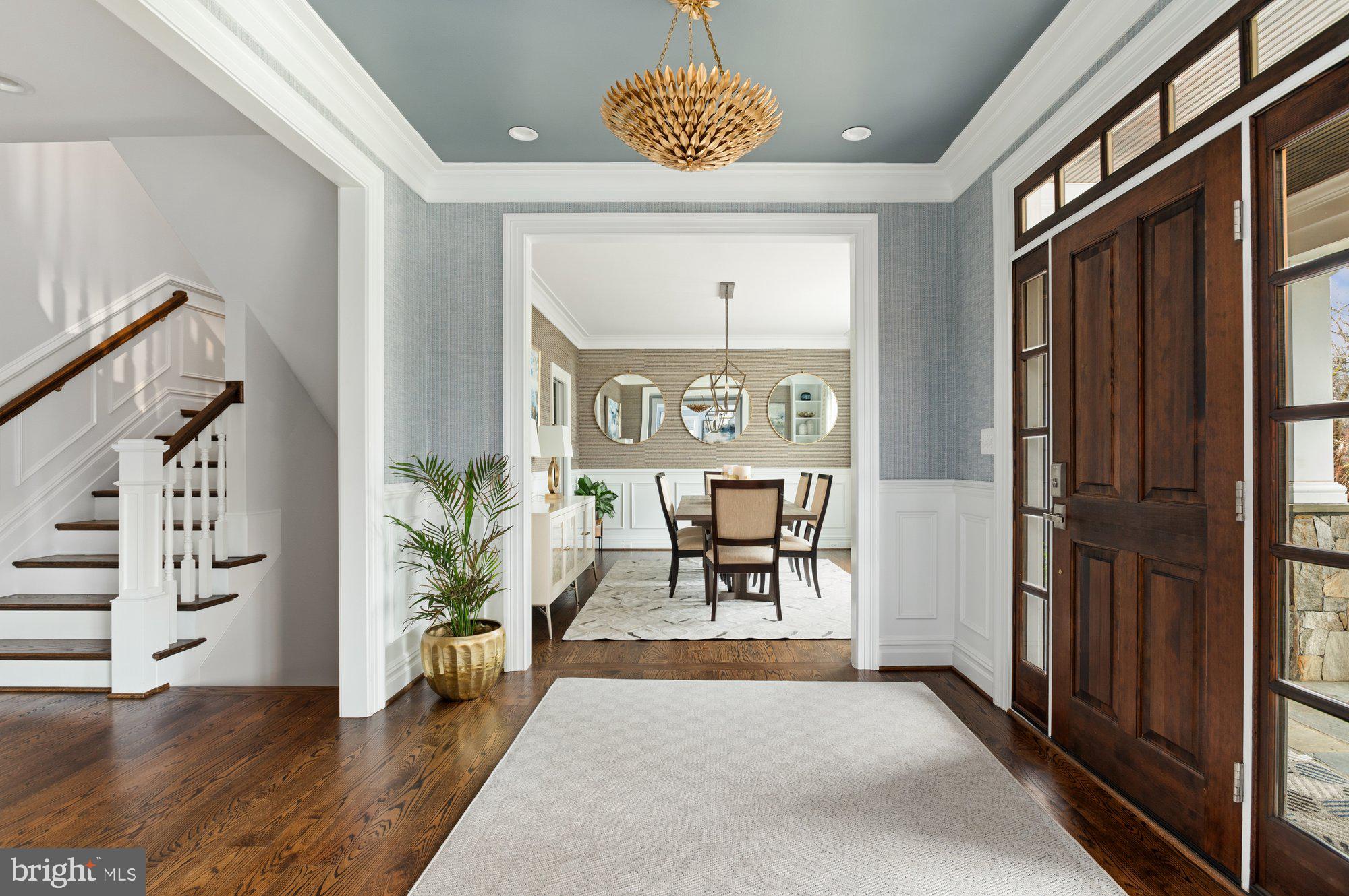 1610 Brookside Road McLean, VA 22101 - Photo 5 of 51 a view of an entryway with wooden floor